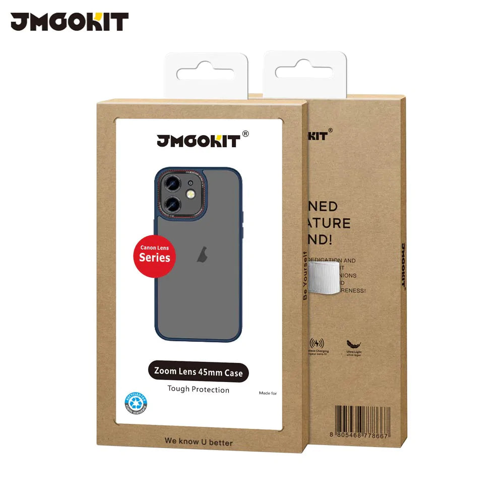 Protective Cover Canon Lens JMGOKIT for Apple iPhone 13 Pro Max Blue