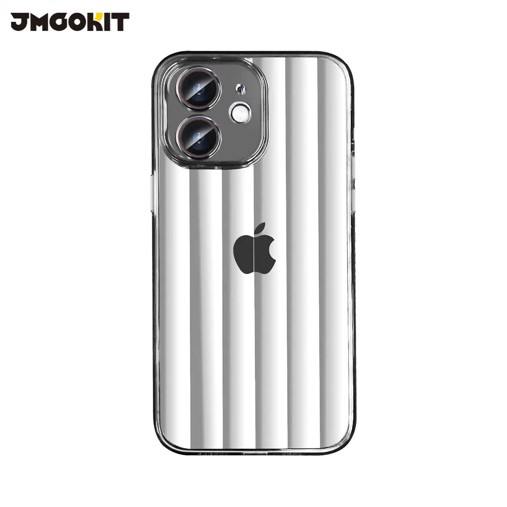 JMGOKIT Glacier Protective Case for Apple iPhone 12 White