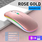 Bezdrôtová myš RGB Bluetooth počítačová myš