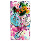 Puzdro na iPhone 15 Watercolor Elephant Strap Case