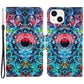 Case iPhone 15 Coloured Mandala with Strap
