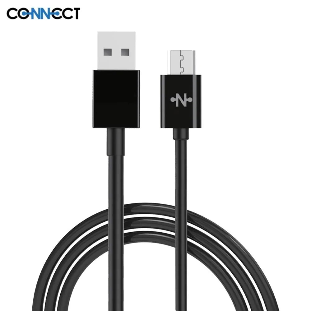 CONNECT MC-CMN1 Data USB to Micro USB cable (1m) Black